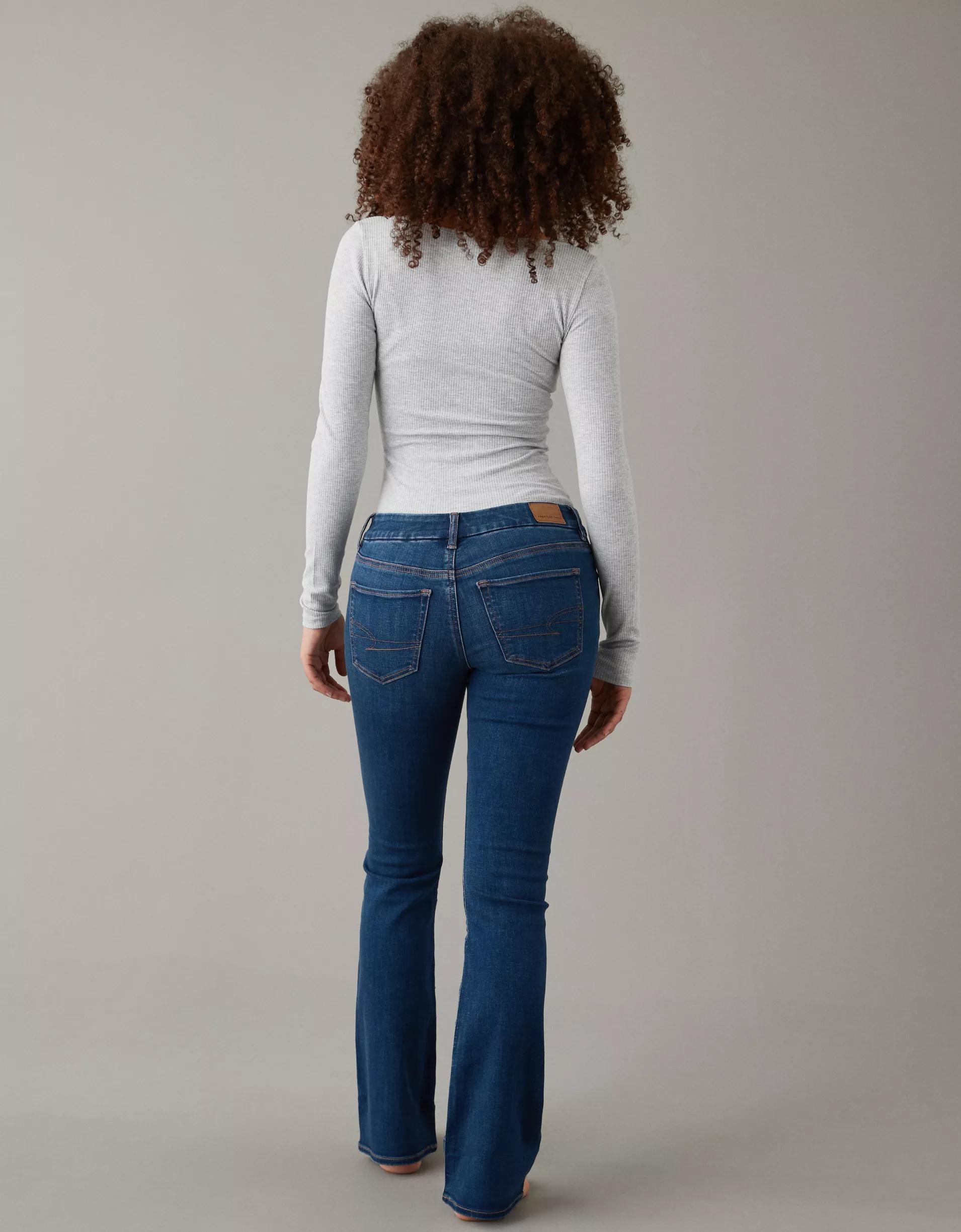 AE Next Level Curvy Low-Rise Kick Bootcut Jean Product Image
