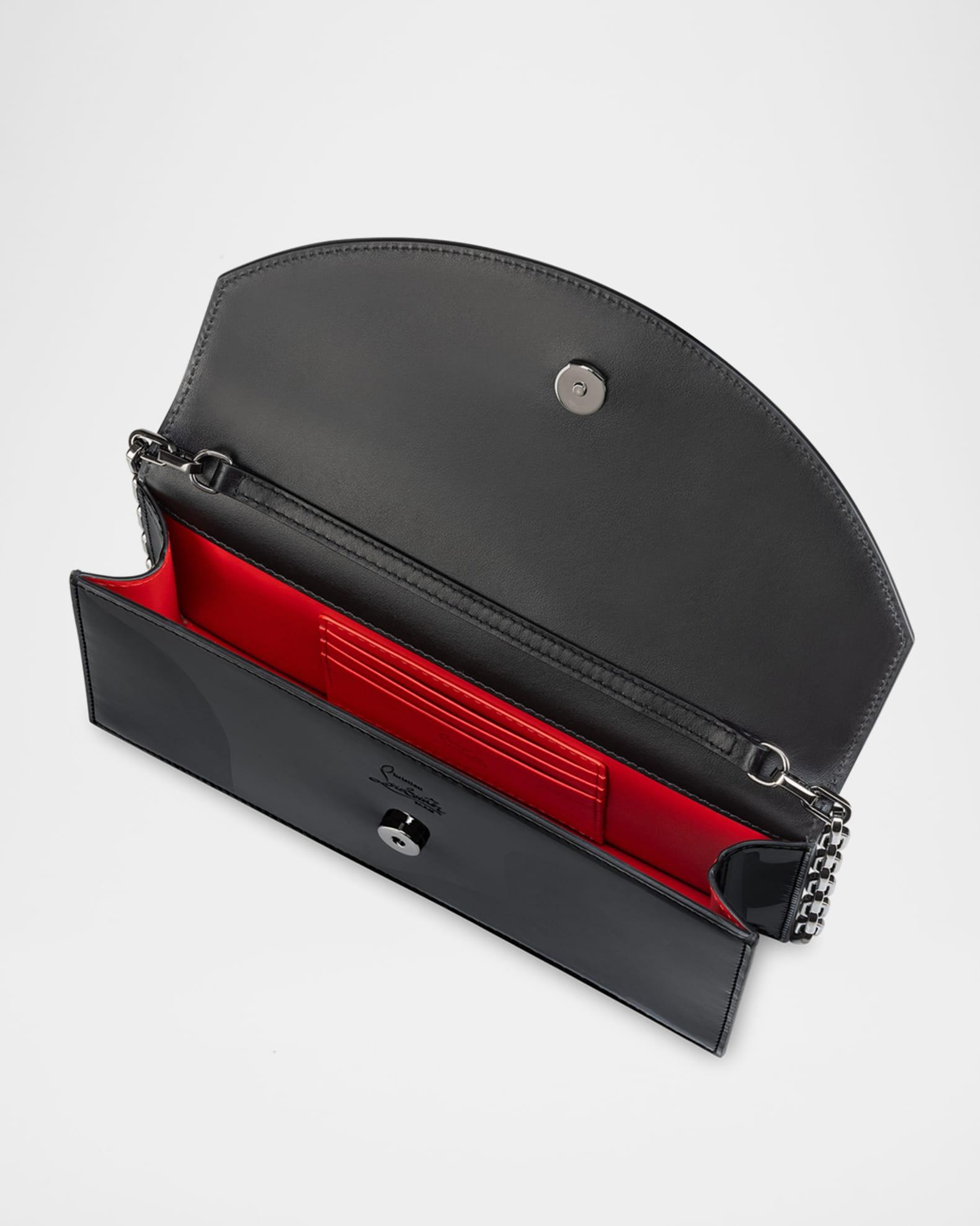 Loubi54 Flap Patent Leather Clutch Bag Product Image