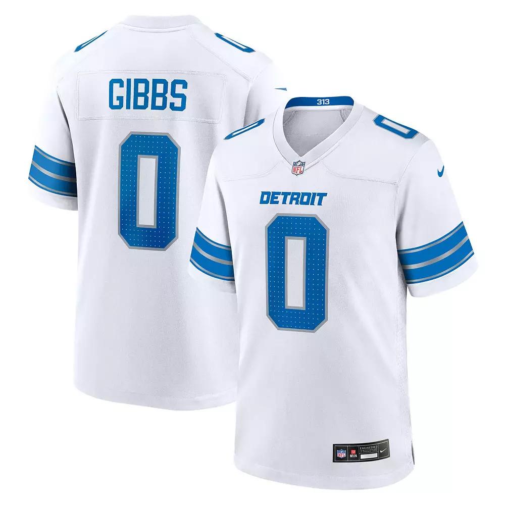 Jahmyr Gibbs Detroit Lions Nike Mens NFL Game Jersey | 67NM0B9P9JF-DEC Product Image