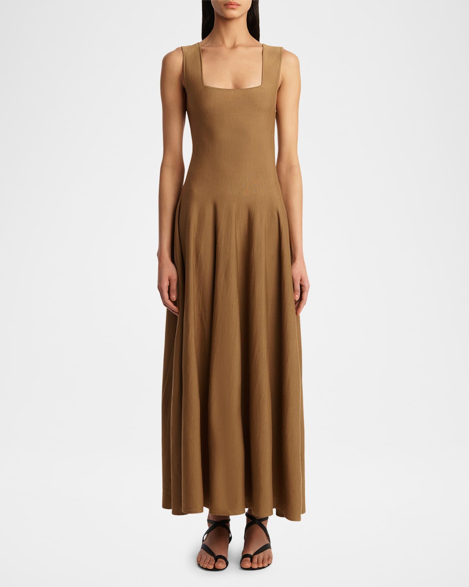 Jodie Square-Neck Sleeveless Maxi Dress Product Image
