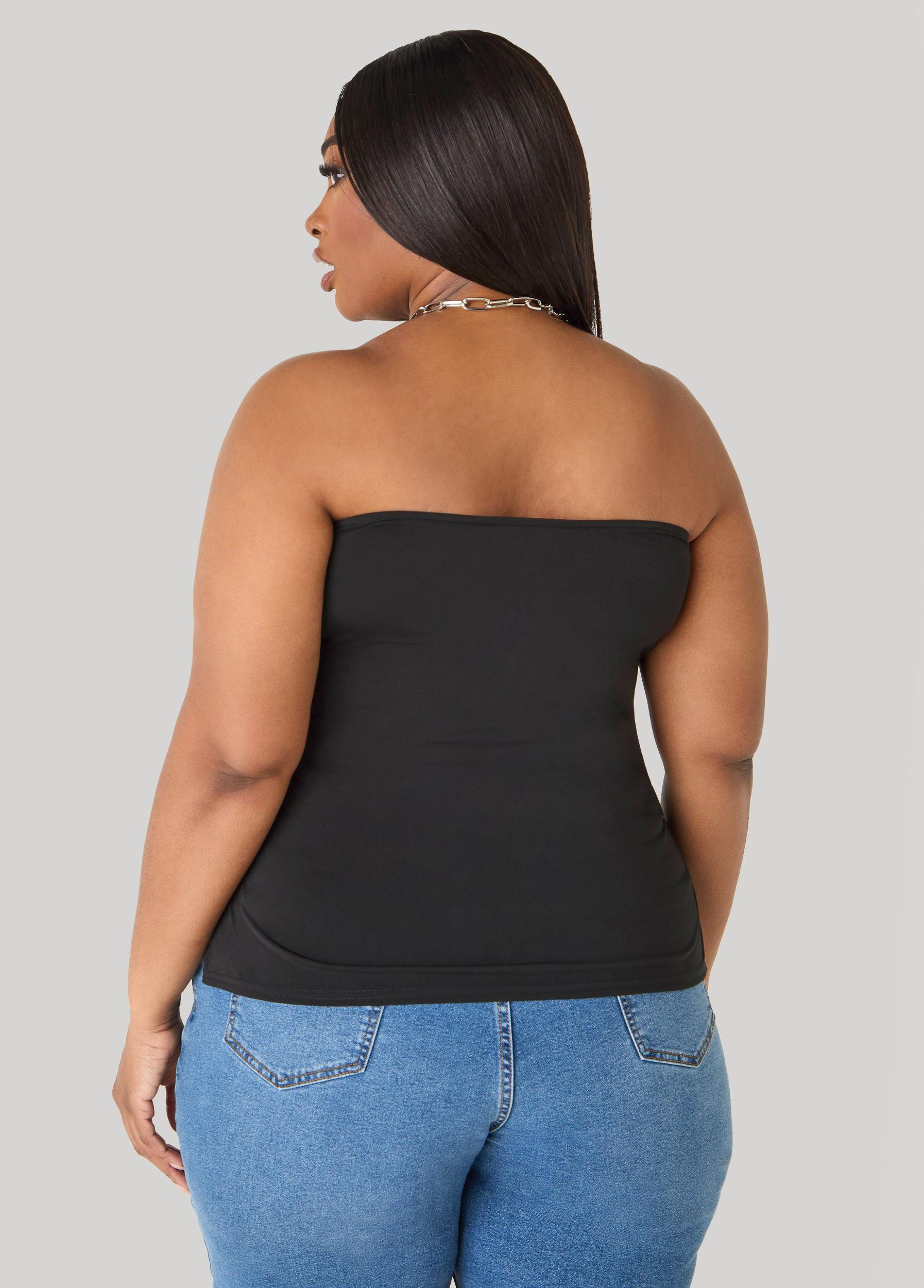 Ruched Tube Top Product Image