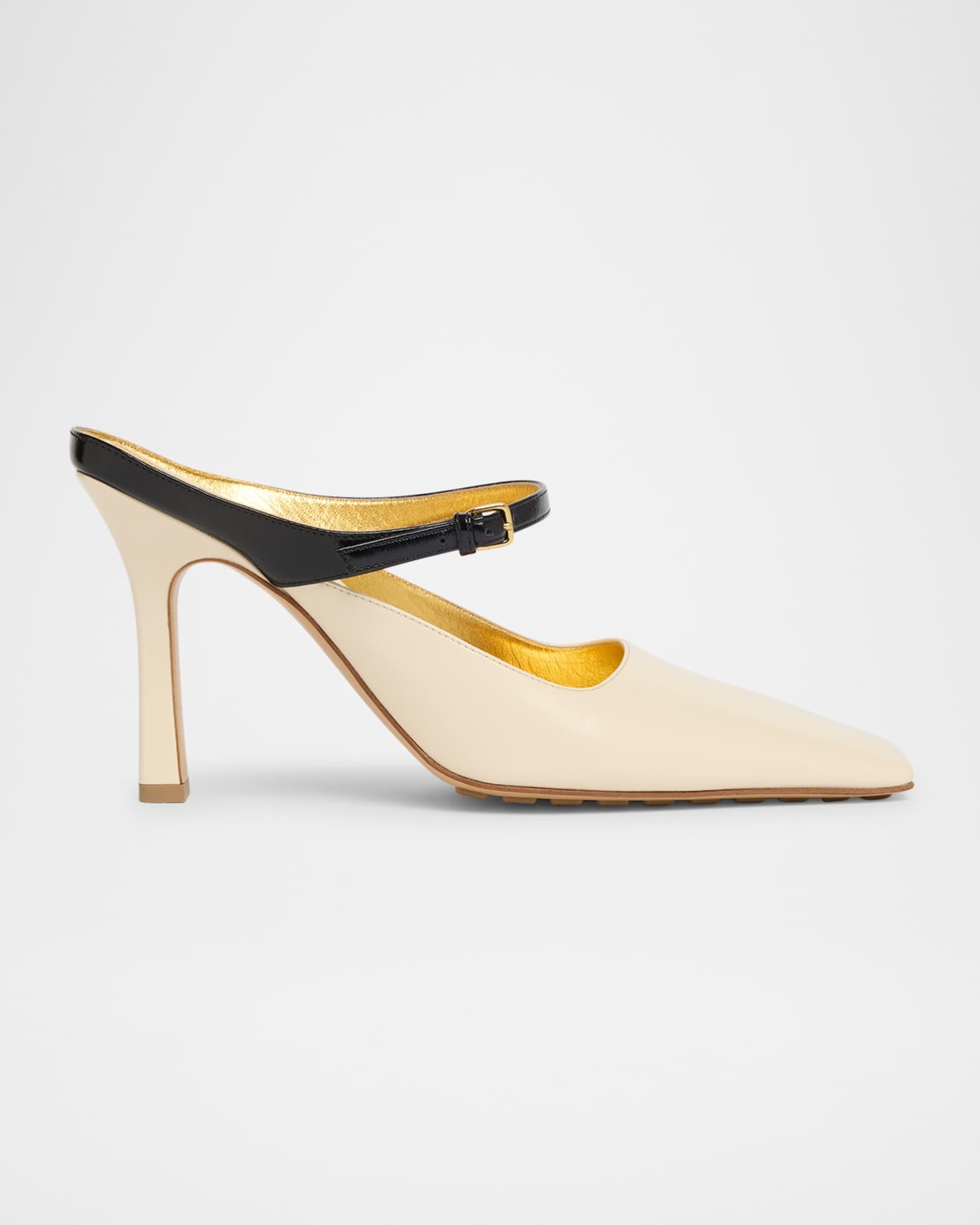 Nappa Leather Mary Jane Pumps Product Image