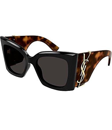 Womens Monogram Acetate 54MM Blaze Rectangular Sunglasses Product Image