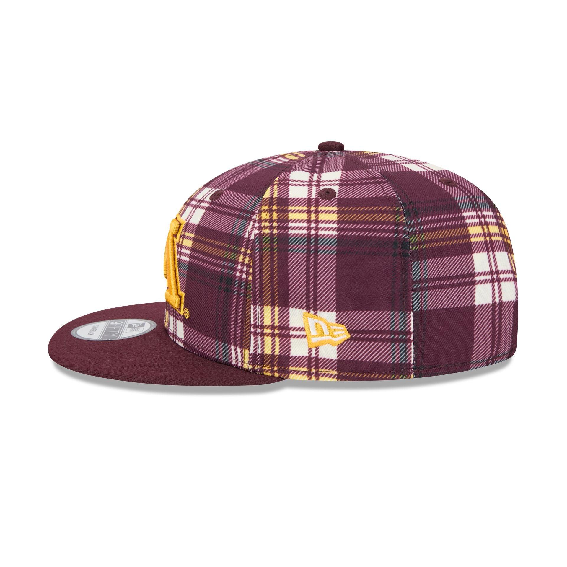 Minnesota Golden Gophers Plaid 9FIFTY Snapback Hat Male Product Image