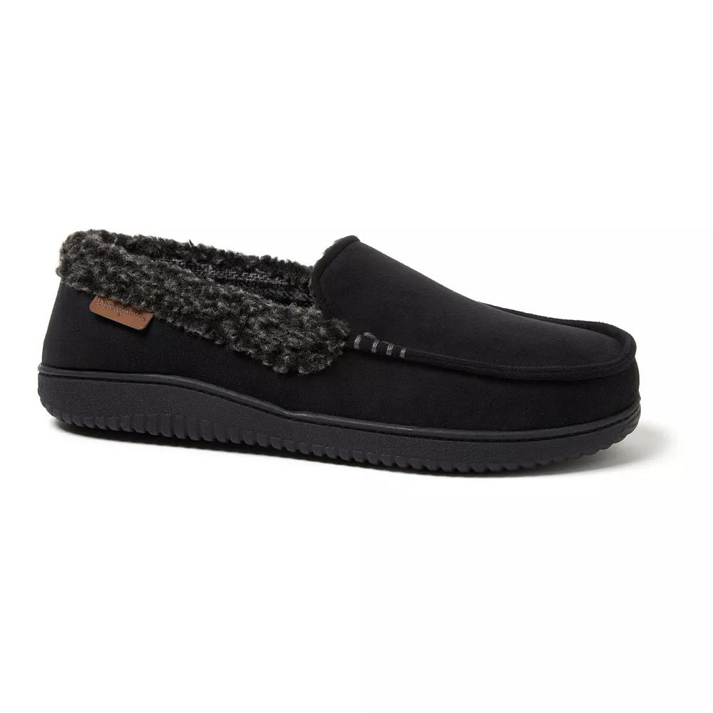 Dearfoams Alexander Microsuede Men's Moccasin Slippers,  Product Image