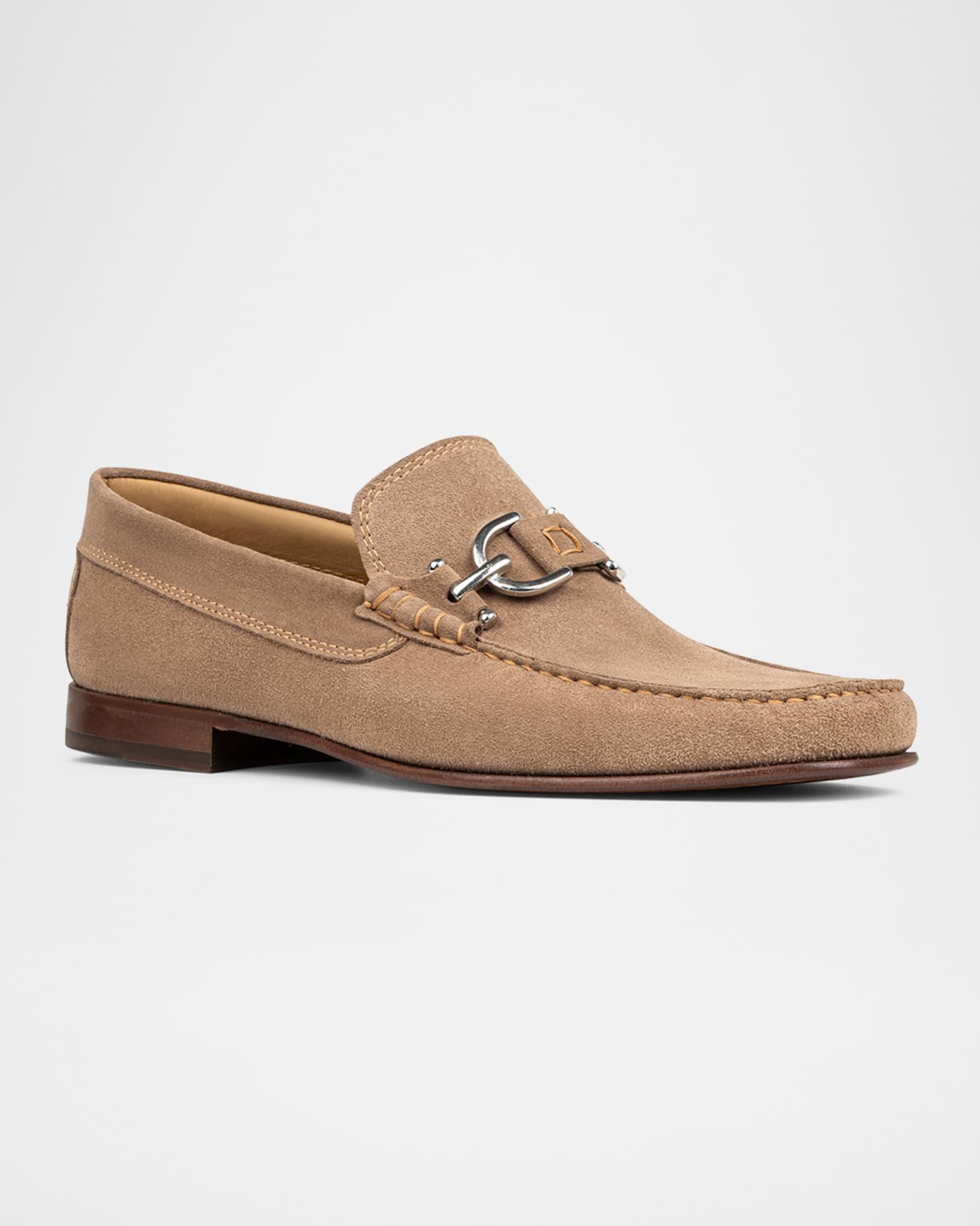 Men's Dacio Suede Bit Loafers Product Image