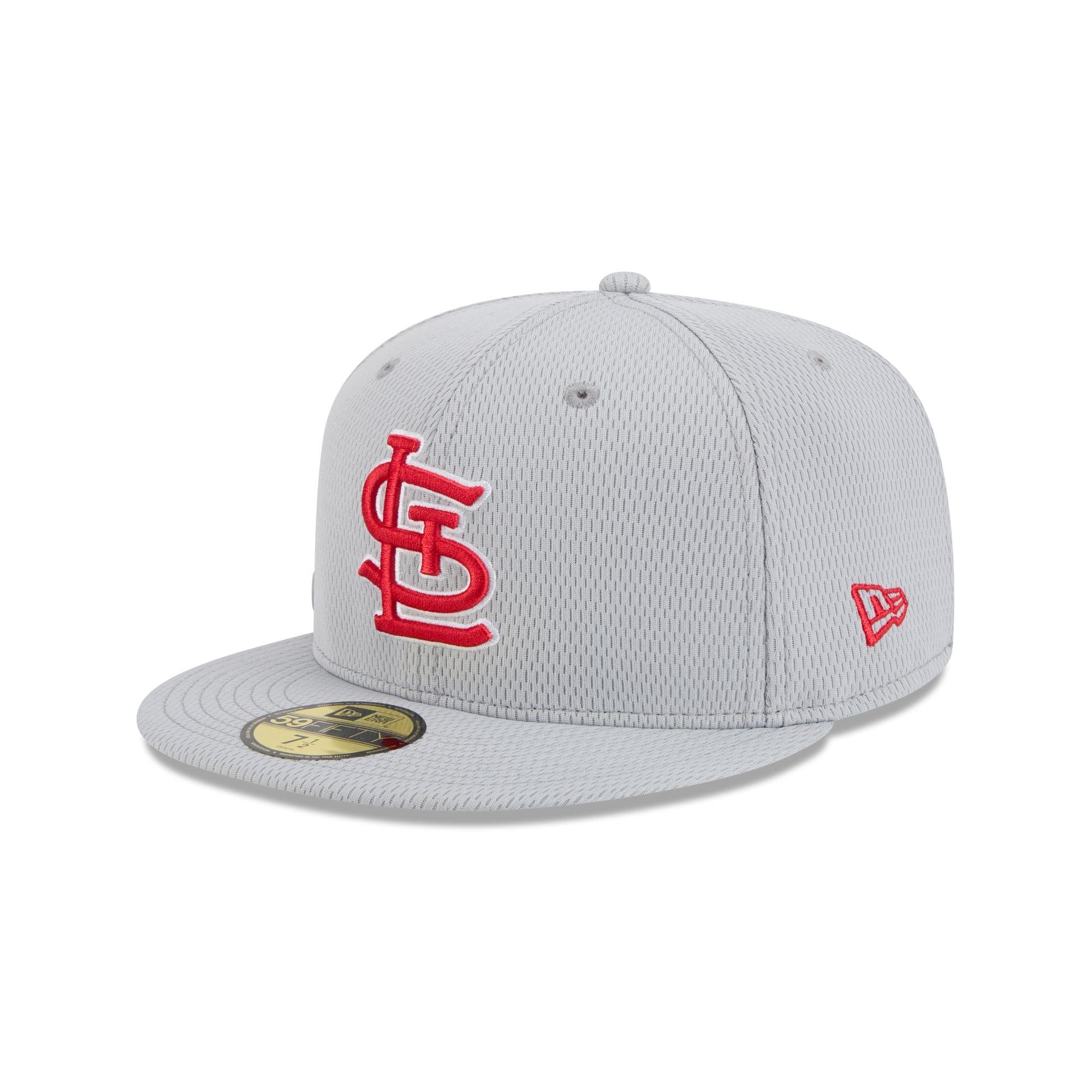 St. Louis Cardinals 2025 Clubhouse Gray 59FIFTY Fitted Hat Male Product Image