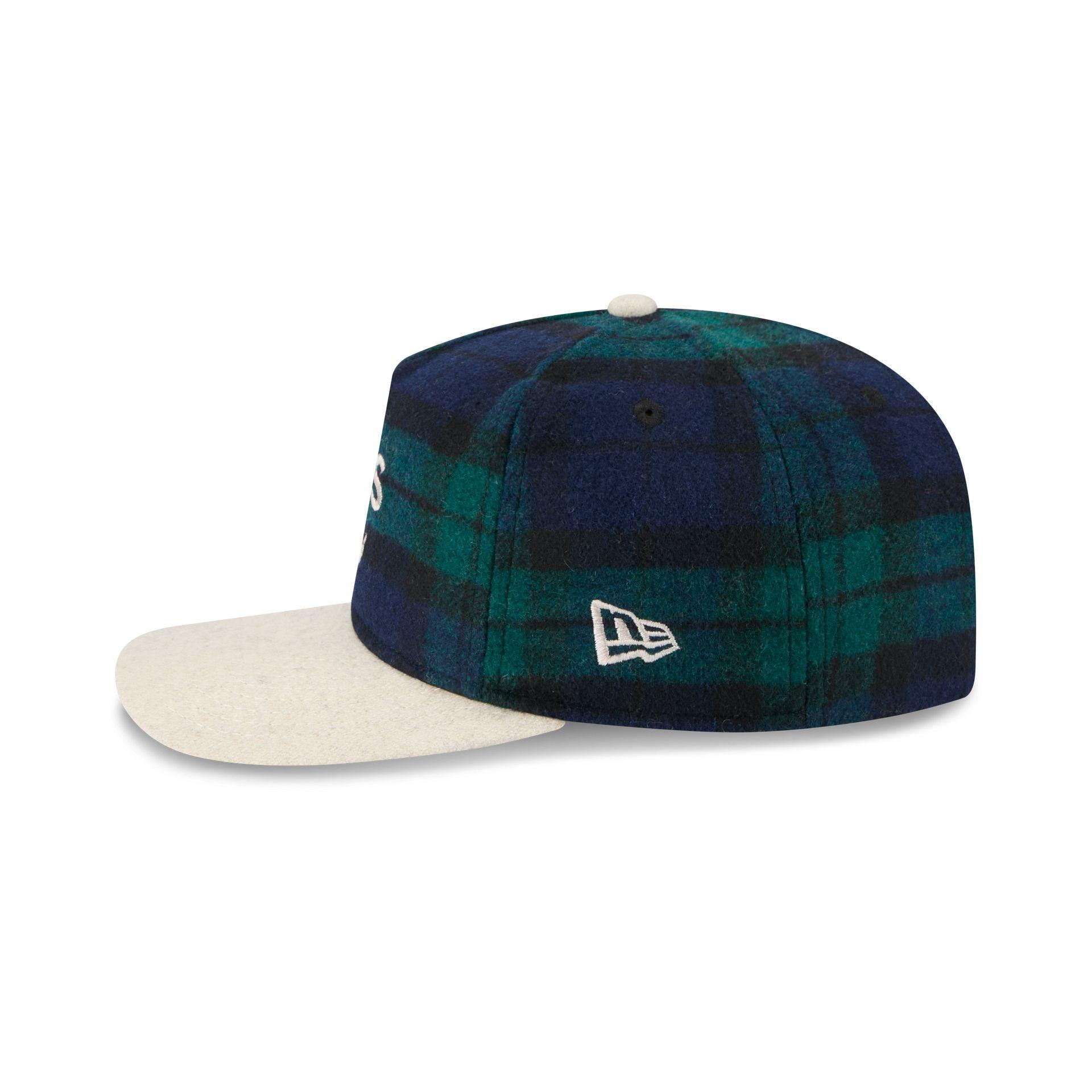 Brooklyn Dodgers Plaid Letterman 19TWENTY Adjustable Hat Male Product Image