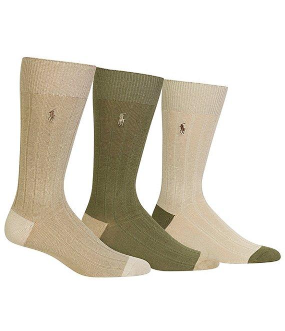 Polo Ralph Lauren Soft Touch Dress Socks Assorted 3-Pack Product Image