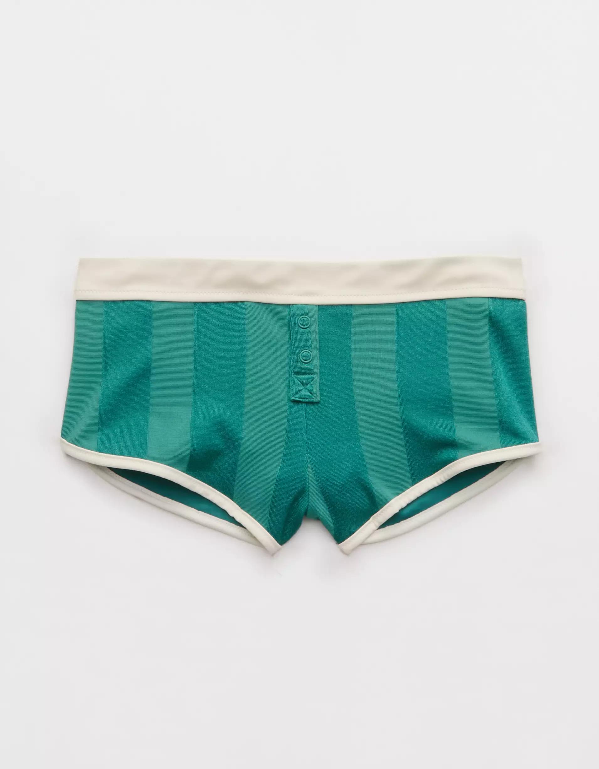 Aerie Shine Cheeky Boyshort Bikini Bottom Product Image