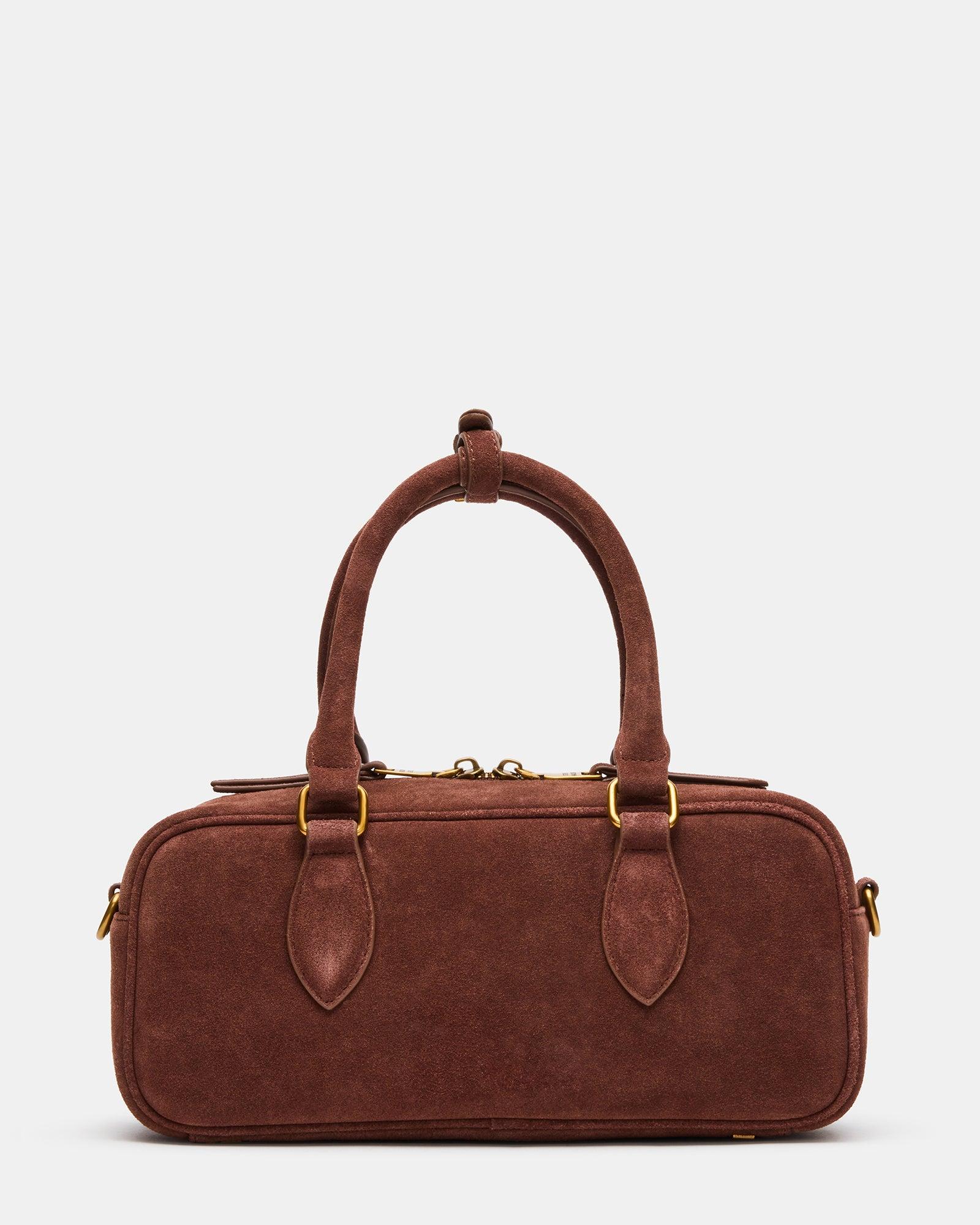 MERIT BAG CHESTNUT SUEDE Female Product Image