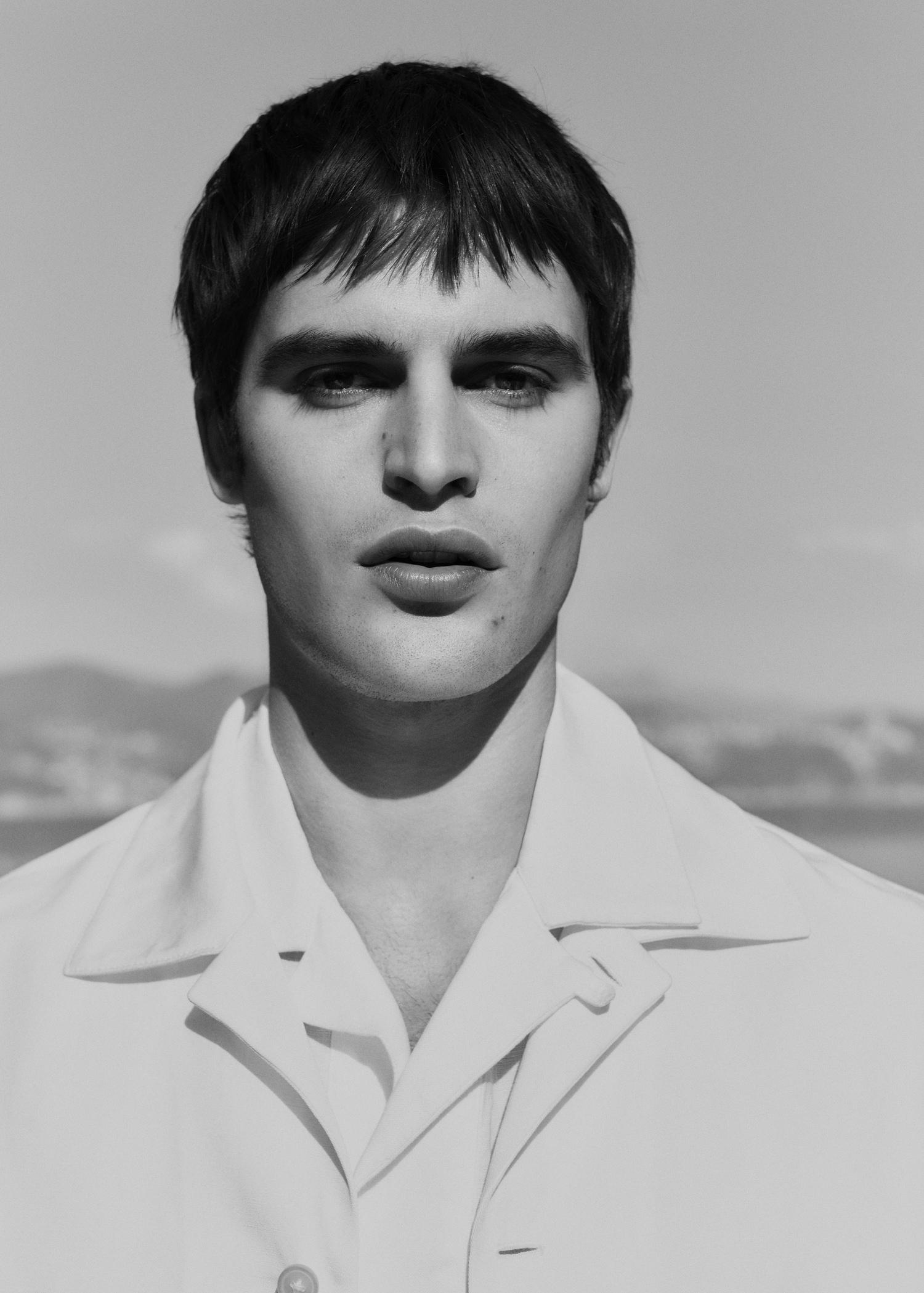 Linen-blend pleated pants - Men | MANGO USA Product Image