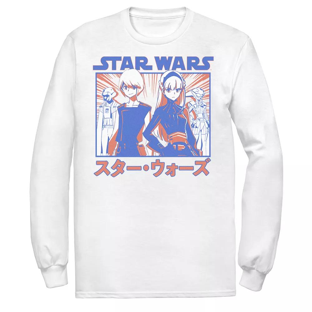 Men's Star Wars Visions Anime Twins Graphic Tee,  Product Image