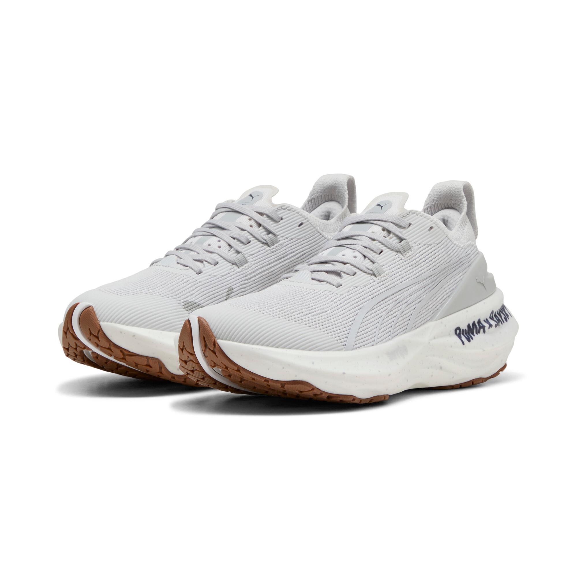 PUMA x SAYSKY ForeverRun NITROâ¢ 2 Women's Running Shoes in Feather Grey/Flat Light Grey Product Image