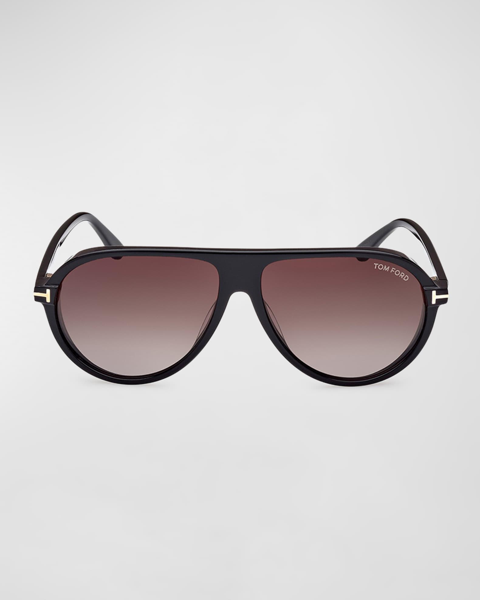 Men's Marcus T-Logo Oval Sunglasses Product Image