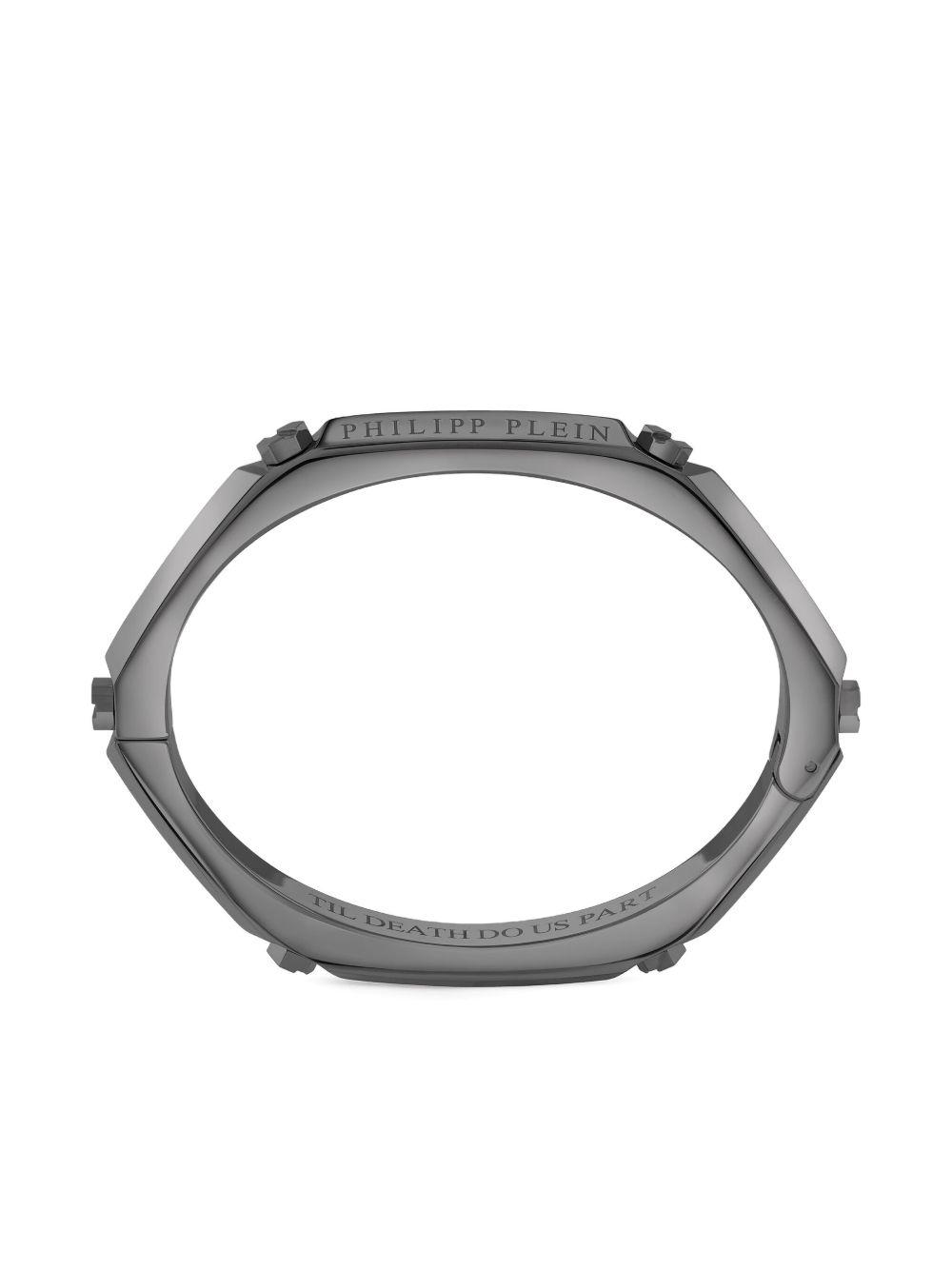 logo-engraved cuff bracelet  Product Image