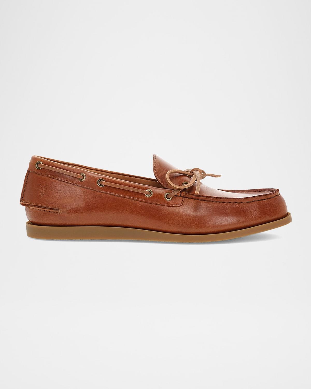 Men's Mason Leather Boat Shoes Product Image