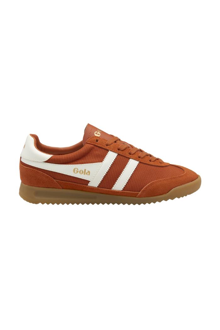 Gola Classics Men's Tornado Sneakers - Moody Orange / Off White Product Image