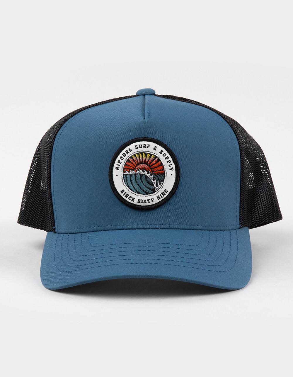 RIP CURL Custom Sunsets Desto Trucker Hat - BLUE Product Image