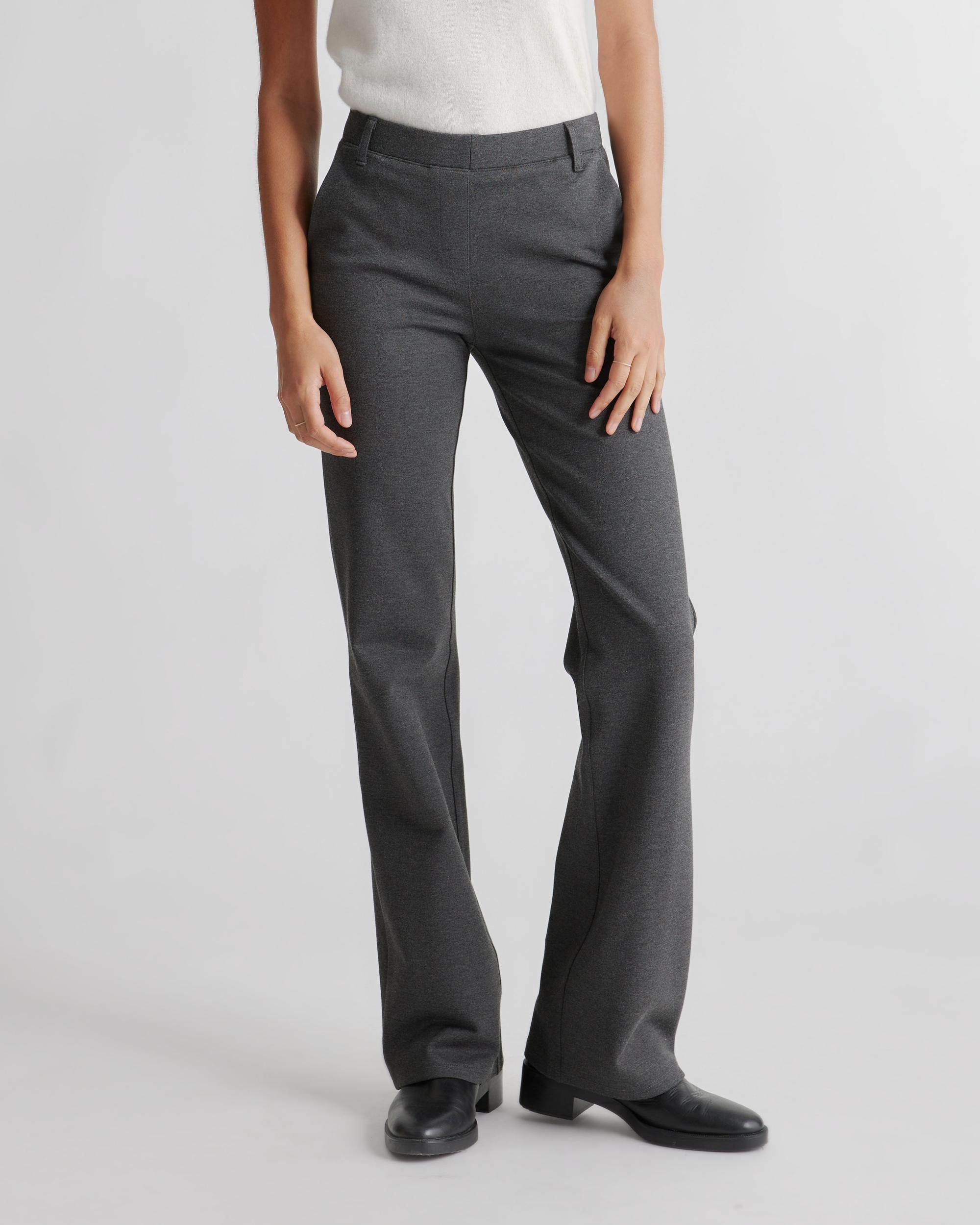 Quince | Women's Ponte Bootcut Pants Ultra-Stretch Versatile Pant, Rayon Product Image