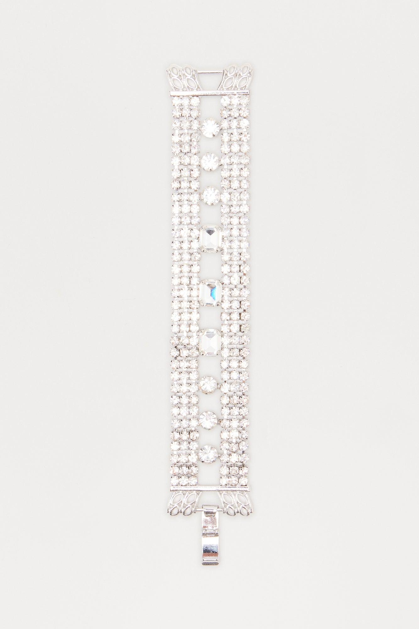 Queen of Everything Statement Bracelet - Silver Female Product Image