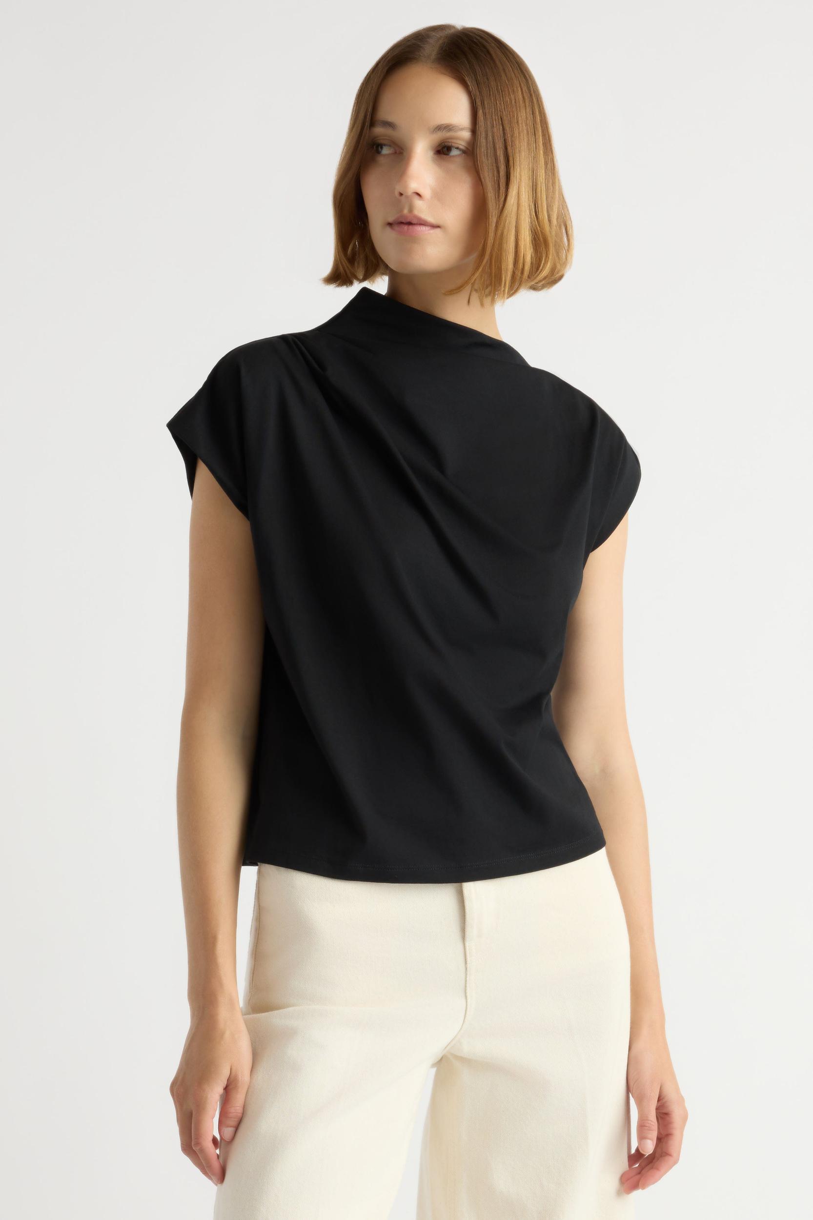 Kenny Asymmetric-Neck Tee Product Image