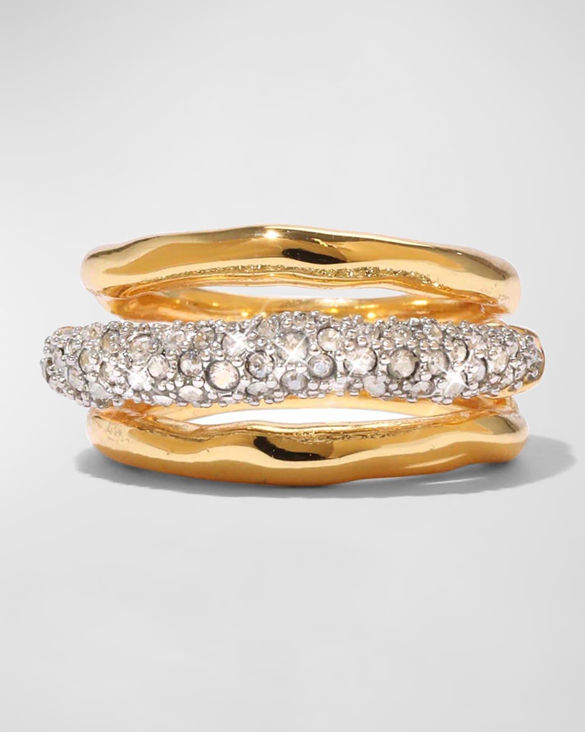 Solanales Crystal Orbiting Ring Product Image