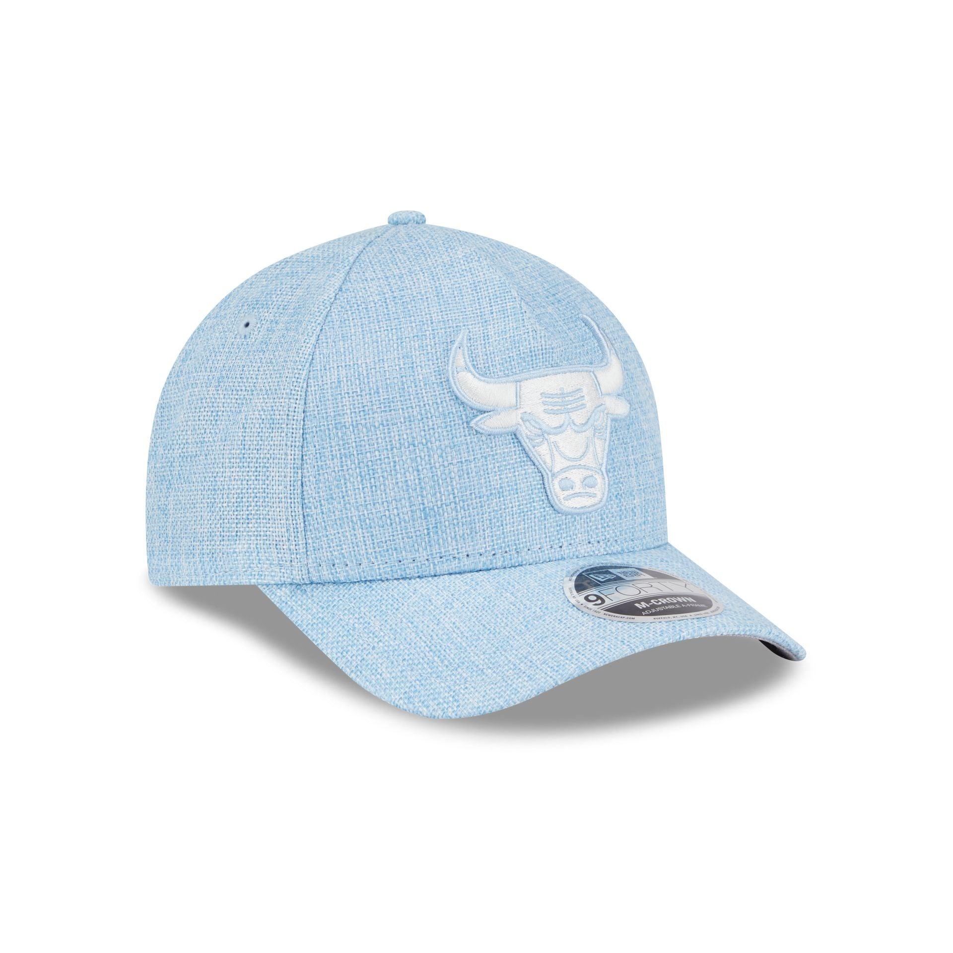 Chicago Bulls Cotton Weaver Blue 9FORTY M-Crown A-Frame Snapback Hat Male Product Image