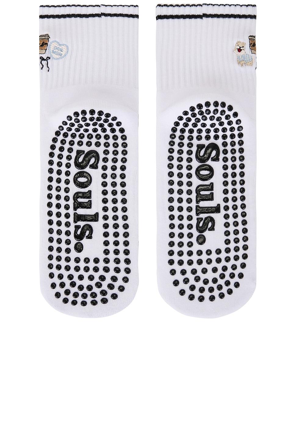 Dog Mom Grip Socks Souls. Product Image