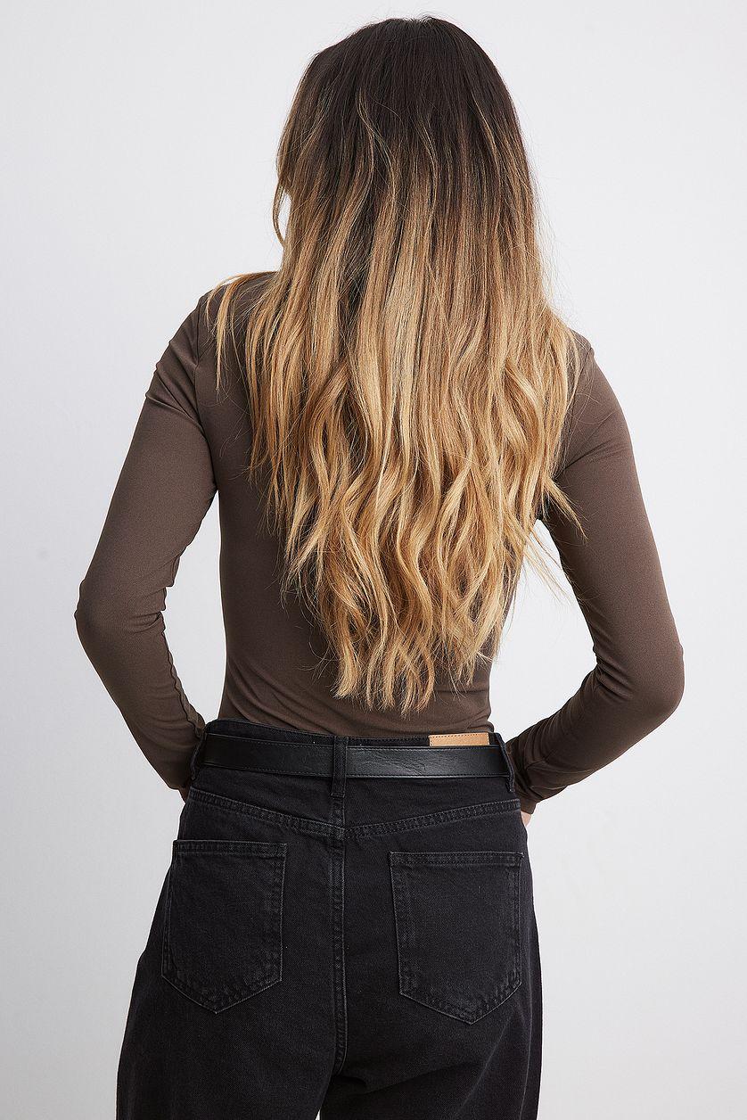 Sharp Shoulder Body Black Product Image