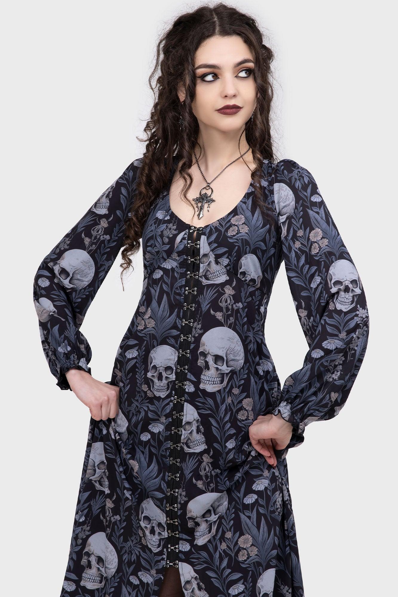 Death's Head Maxi Dress Product Image