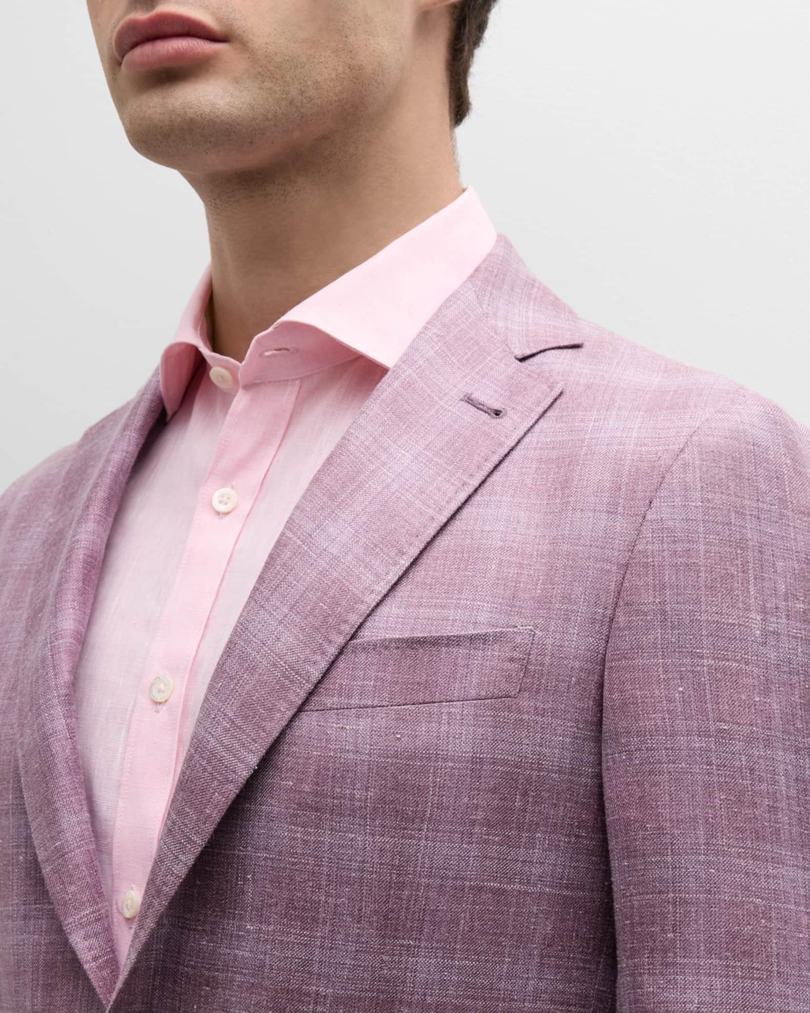 Men's Tonal Plaid Sport Coat Product Image