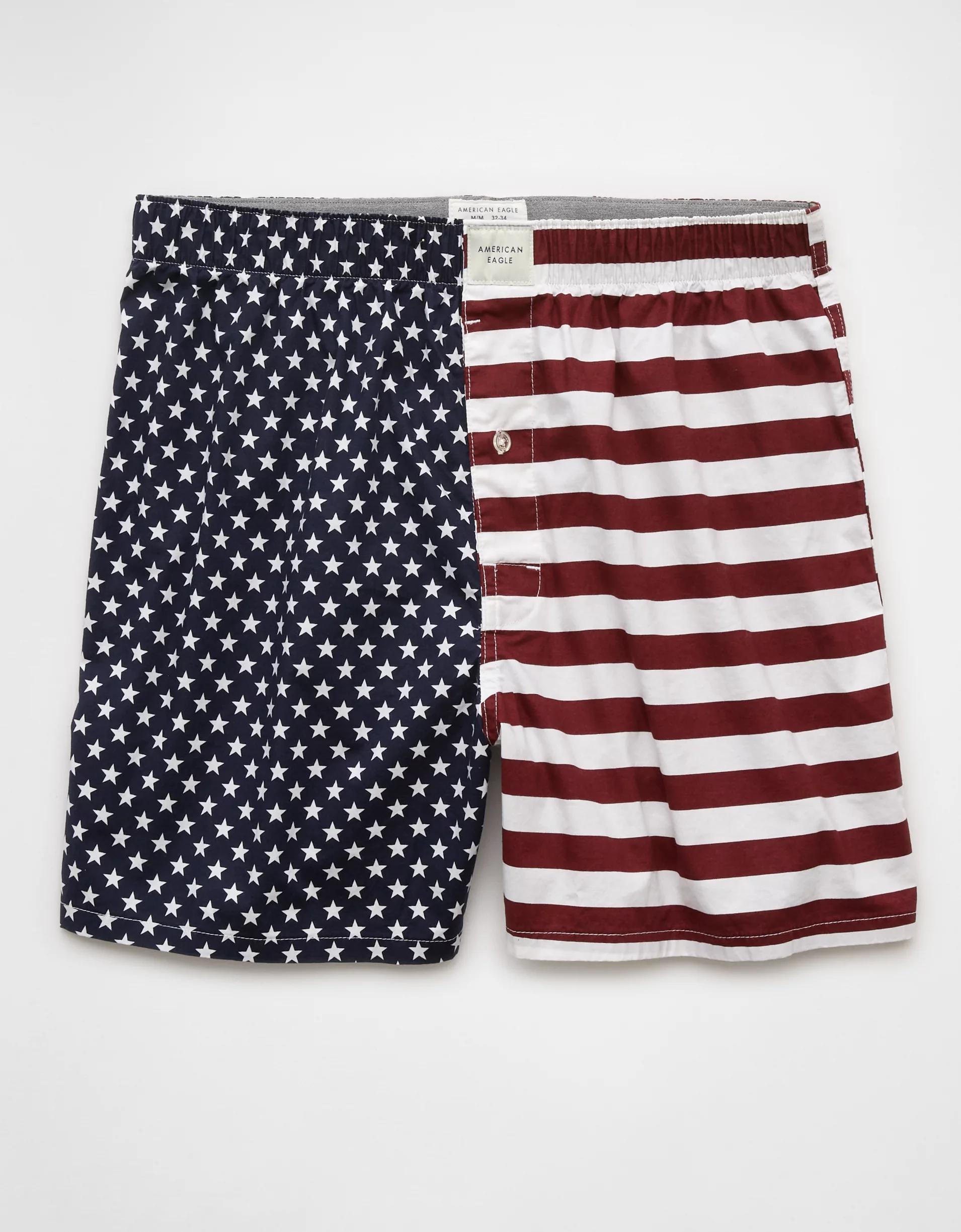 AEO Men's USA Stars & Stripes Stretch Boxer Short Product Image