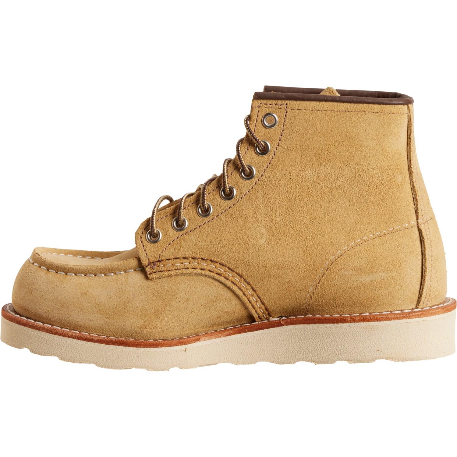 Red Wing 6” Classic Moc-Toe Boots - Leather, Factory 2nds (For Men) Product Image