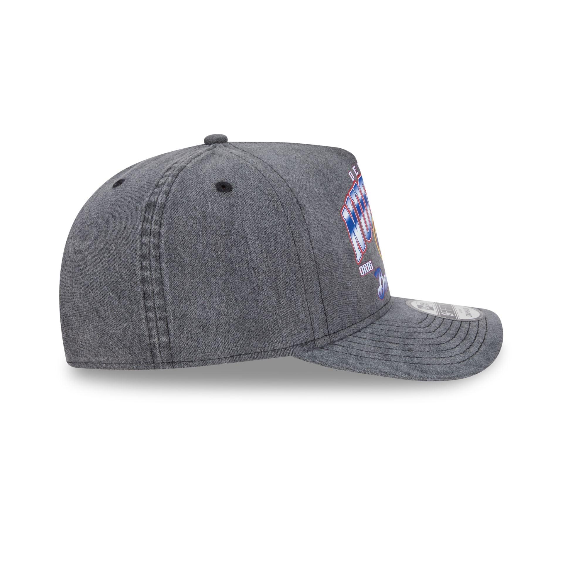 Columbus Blue Jackets Washed 9FIFTY A-Frame Snapback Hat Male Product Image