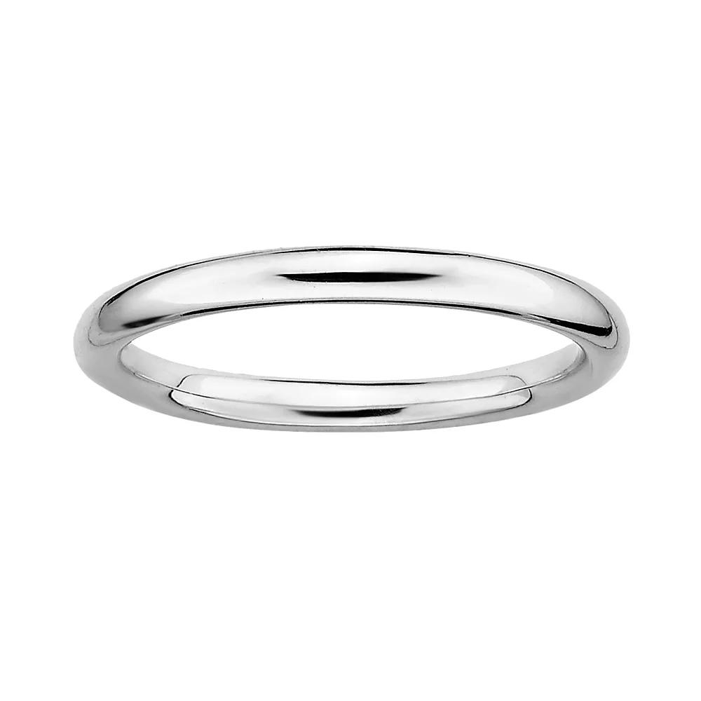 Stacks & Stones Sterling Silver Stack Ring, Women's, Size: 9 Product Image