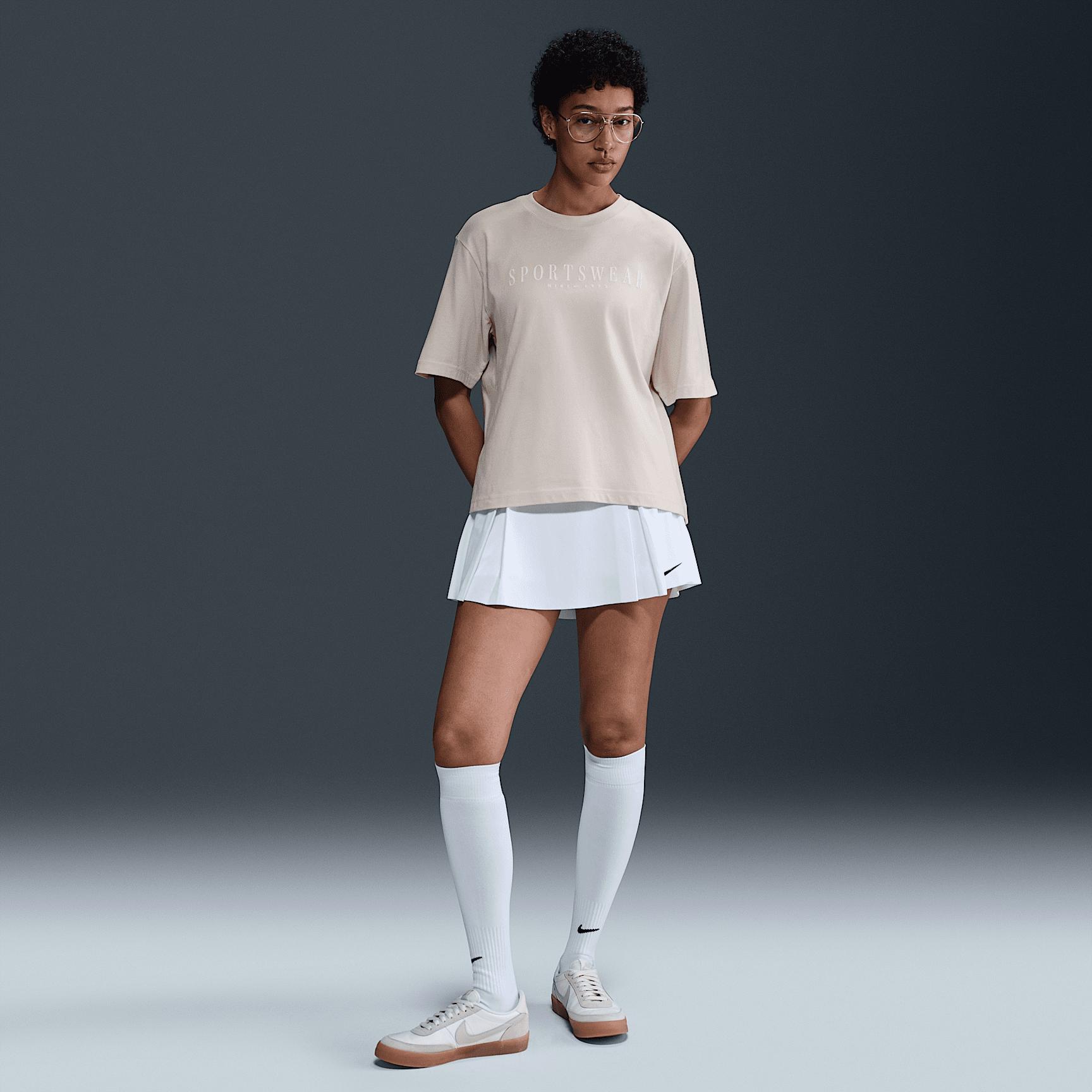 Womens Nike Sportswear Boxy T-Shirt | HV4653-104 Product Image