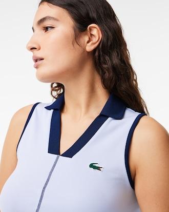 Women's Slim Fit Ultra Dry Sleeveless Tennis Polo Product Image