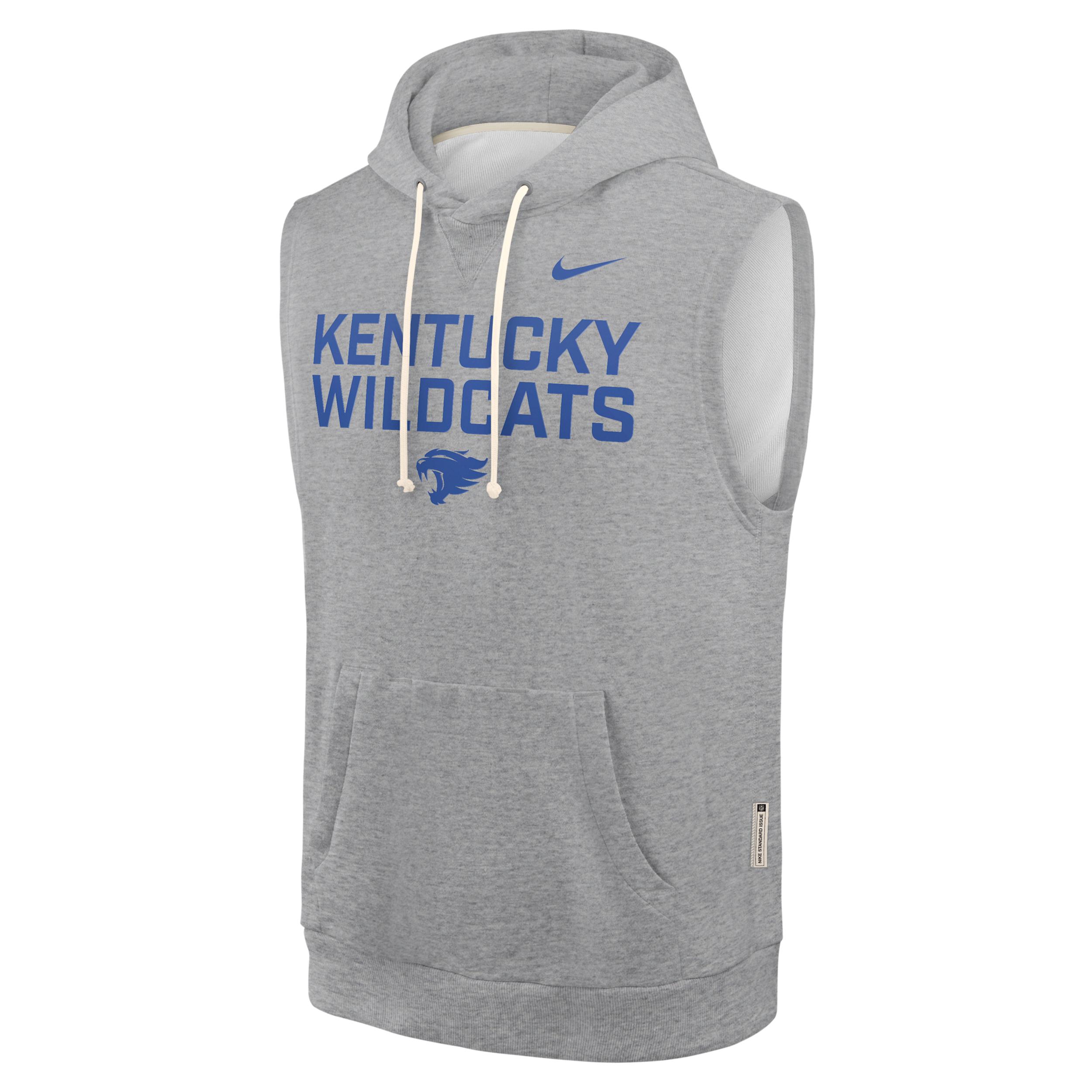 Kentucky Sideline Nike Mens Dri-FIT College Sleeveless Pullover Hoodie | 03B406GNKY-43M Product Image
