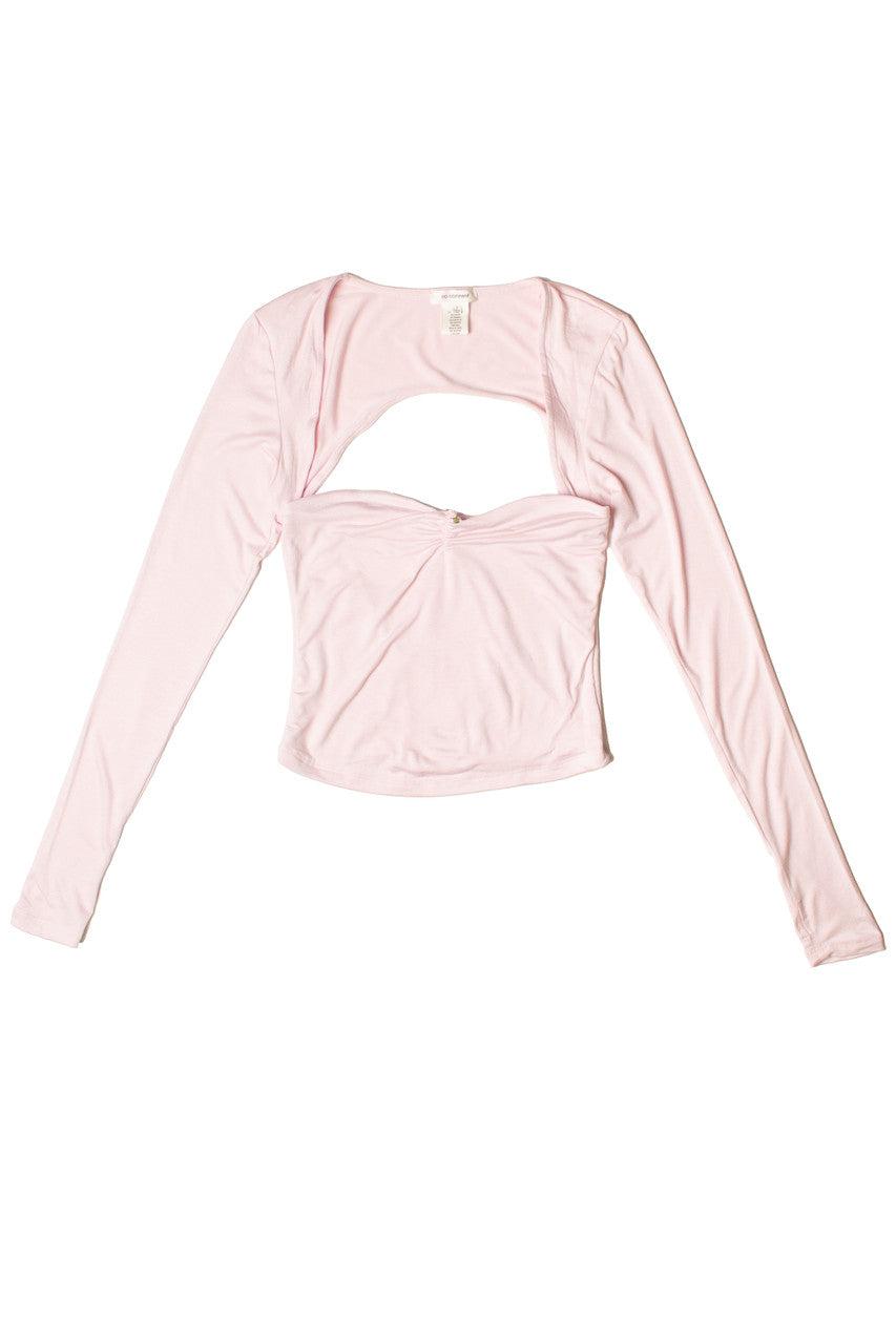 Rose Bud Tube Top With Shrug Product Image