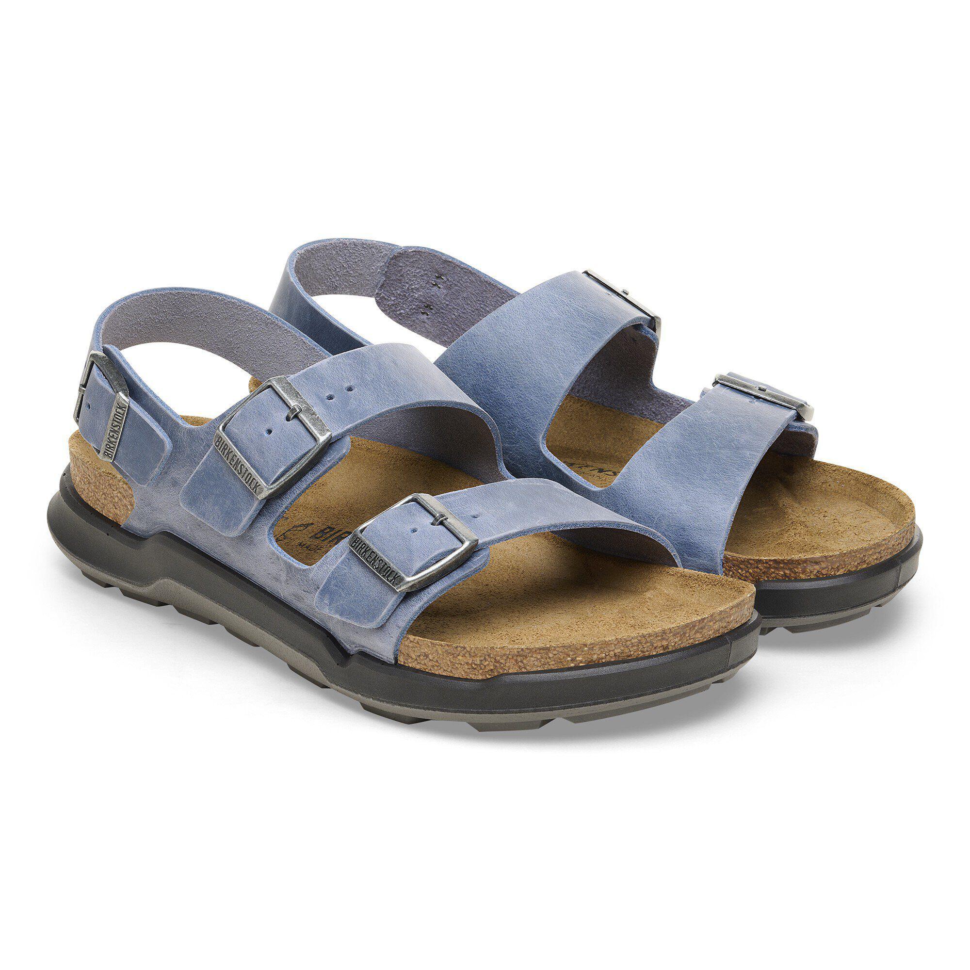 Birkenstock Milano CT Men Oiled Leather Black Male Product Image