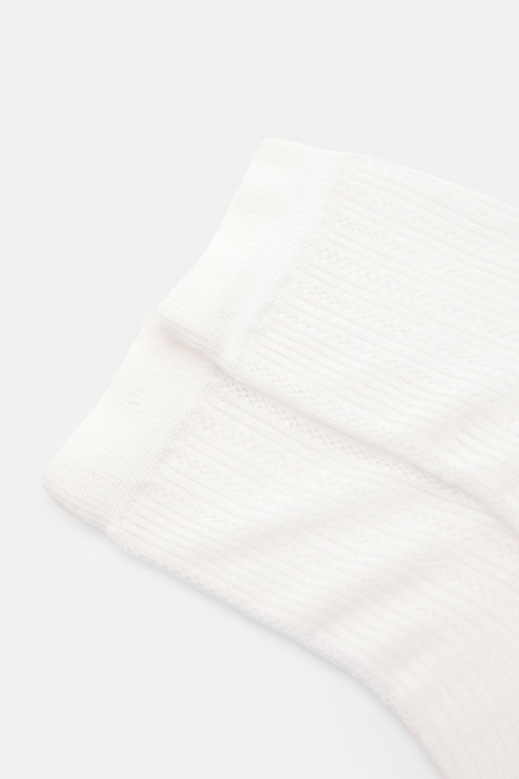 Open knit socks Product Image