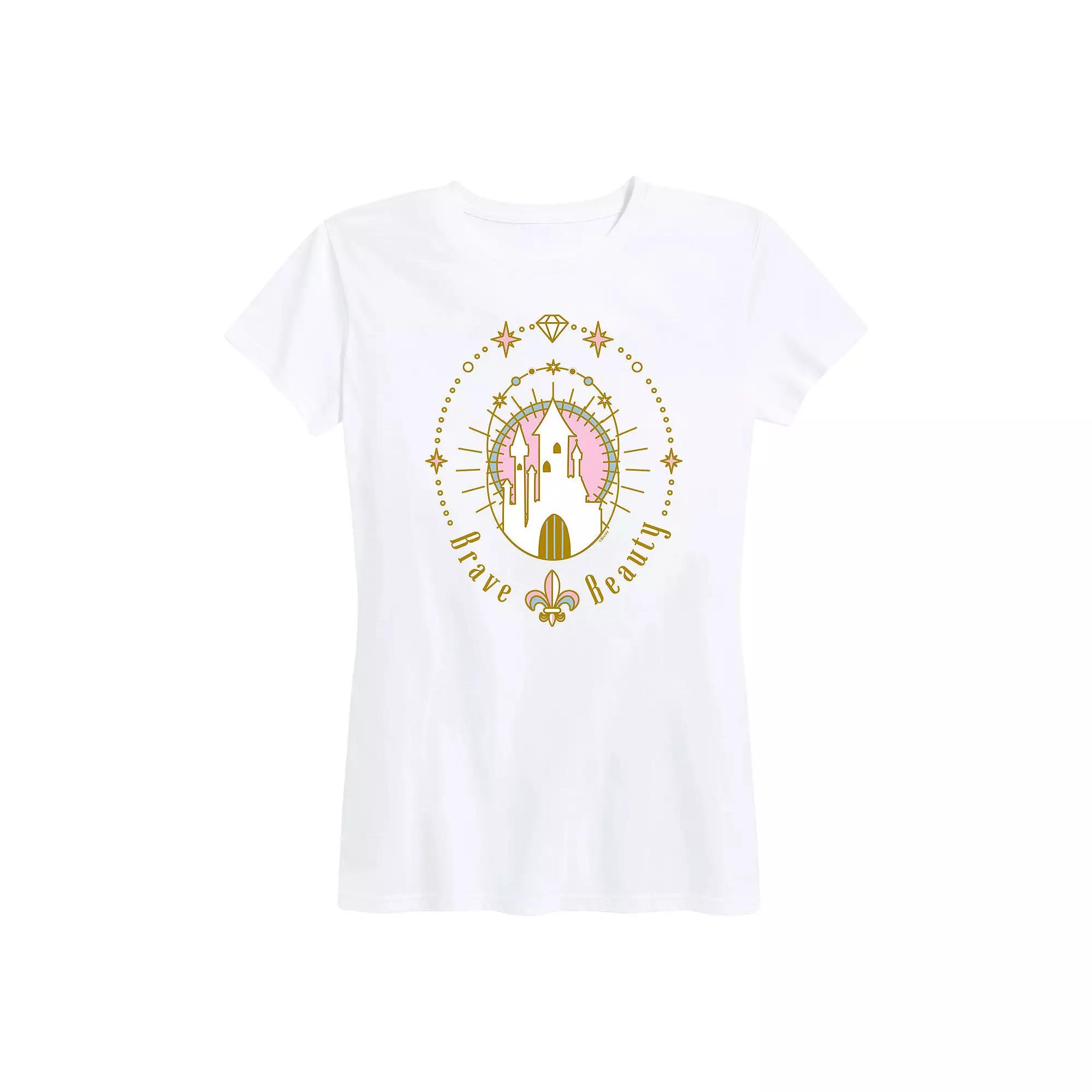 Disney Princess Women's Brave Beauty Graphic Tee, Girl's,  Product Image