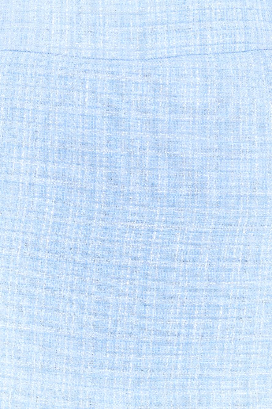 Classic Tweed Jacket Blue Product Image