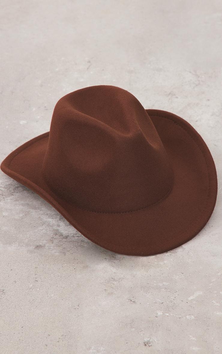 Chocolate Cowboy Hat Product Image