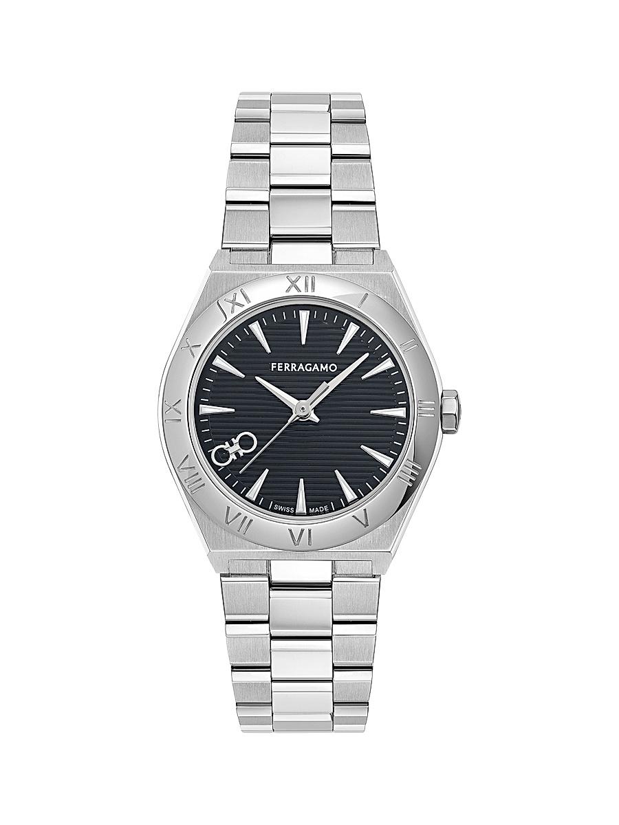 Womens Vega Upper East Stainless Steel Goldtone Bracelet Watch/28MM Product Image