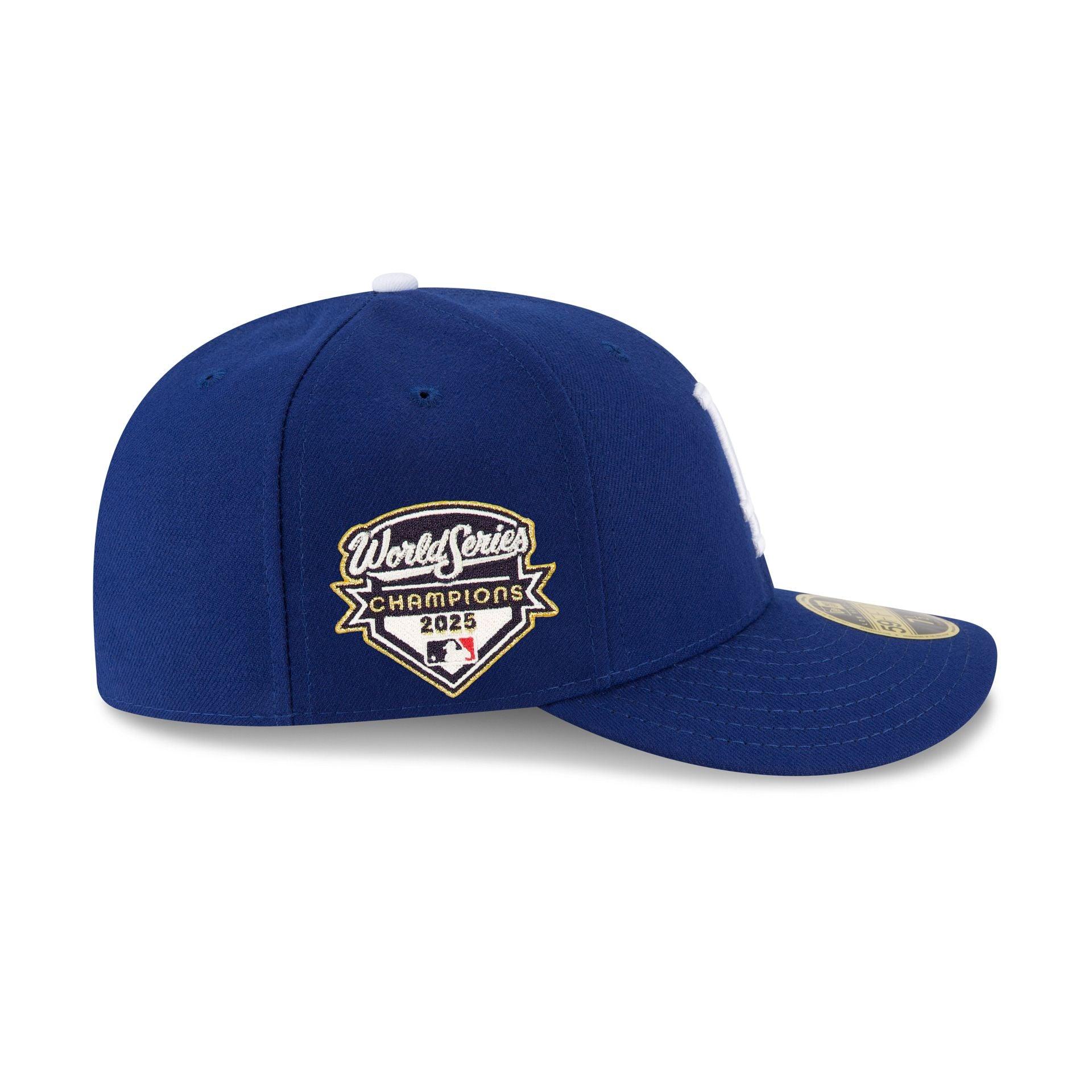 Los Angeles Dodgers Triple Player Side Patch Low Profile 59FIFTY Fitted Hat Male Product Image