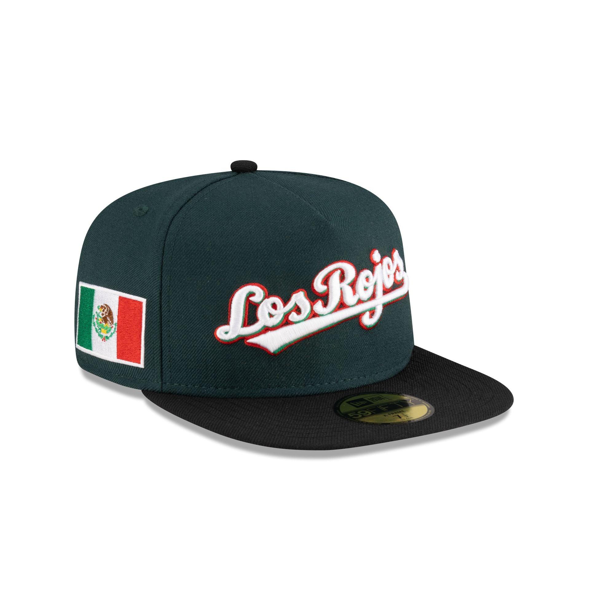 Just Caps Cinco de Mayo Cincinnati Reds 59FIFTY A-Frame Fitted Hat Male Product Image
