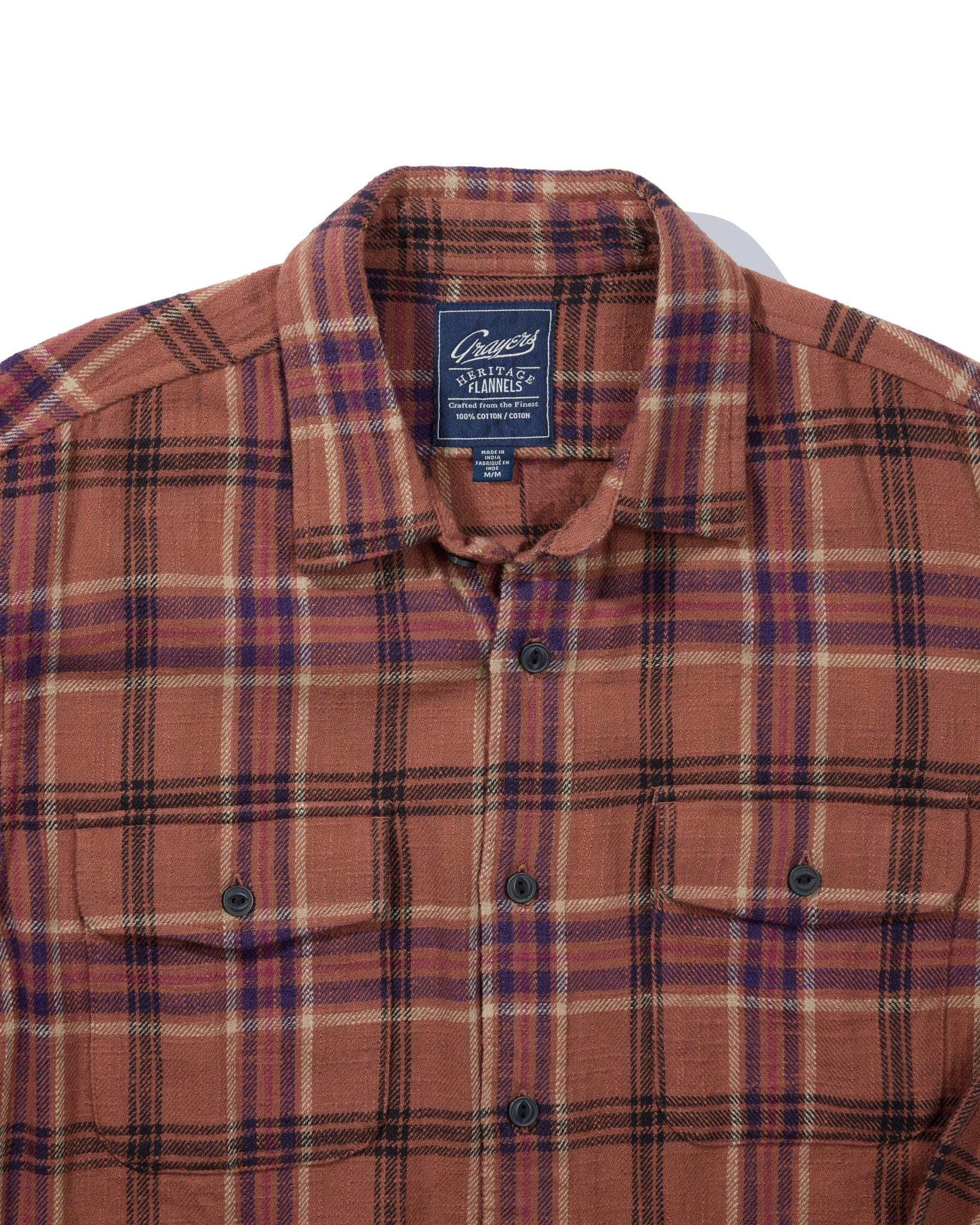 Vintage Slub Twill Shirt - Clove Navy Product Image