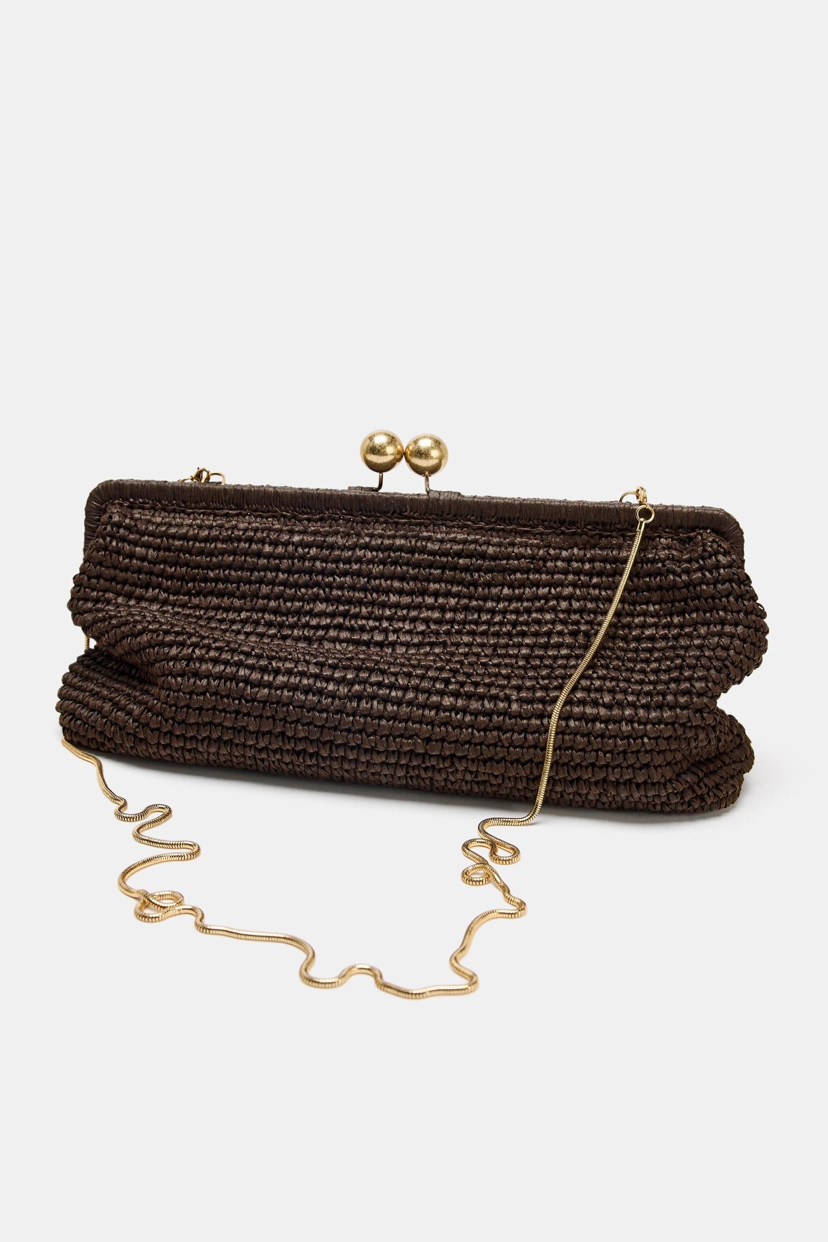 WOVEN CLUTCH BAG Product Image
